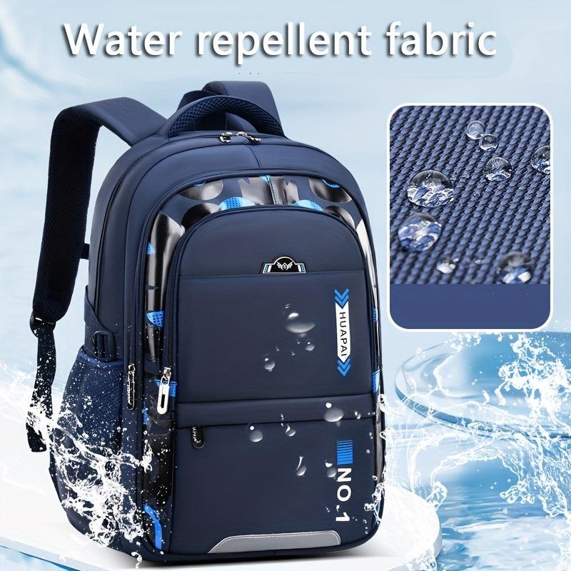 Casual Style Backpack Lightweight Spine Protection School Bag