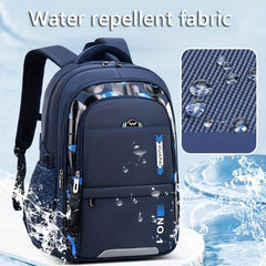 Casual Style Backpack Lightweight Spine Protection School Bag