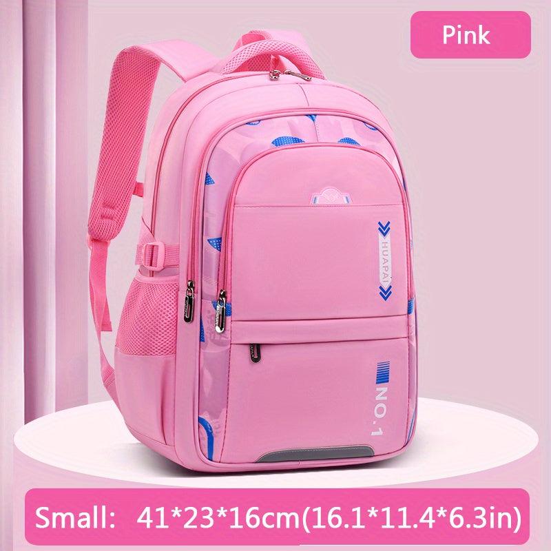 Casual Style Backpack Lightweight Spine Protection School Bag