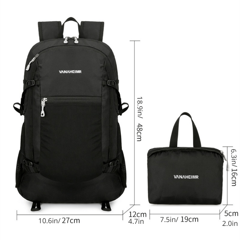 Waterproof Outdoor Hiking Backpack Large Capacity Foldable