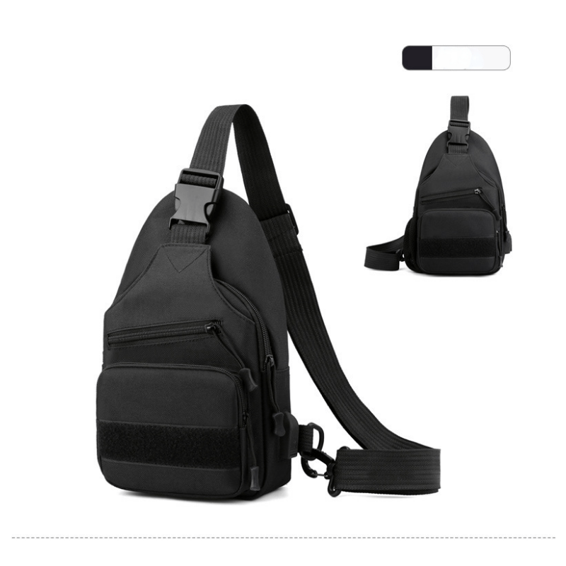 Camouflage Chest Bag Outdoor Leisure Charging Crossbody Bag