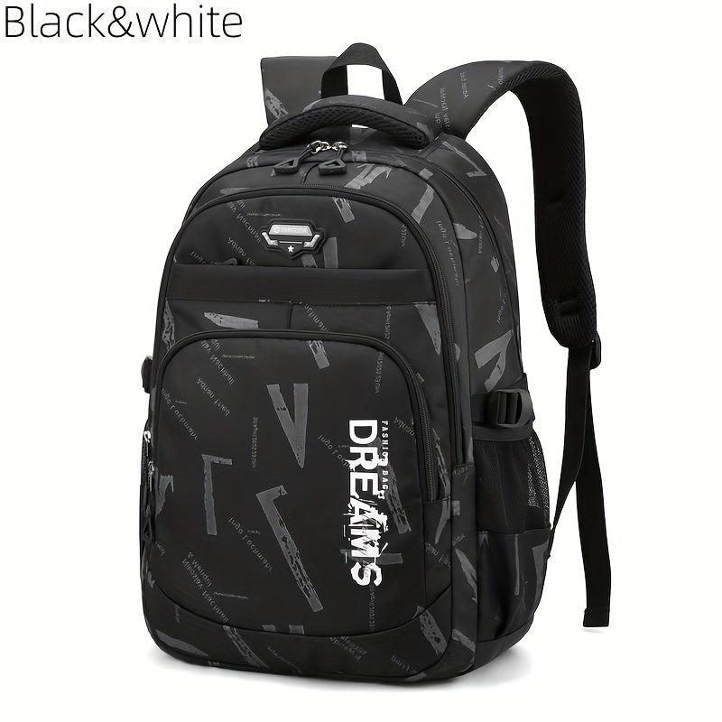 Large Laptop Backpack with Luggage Strap