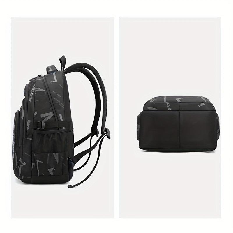 Large Laptop Backpack with Luggage Strap