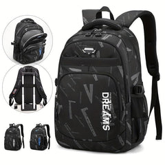 Large Laptop Backpack with Luggage Strap