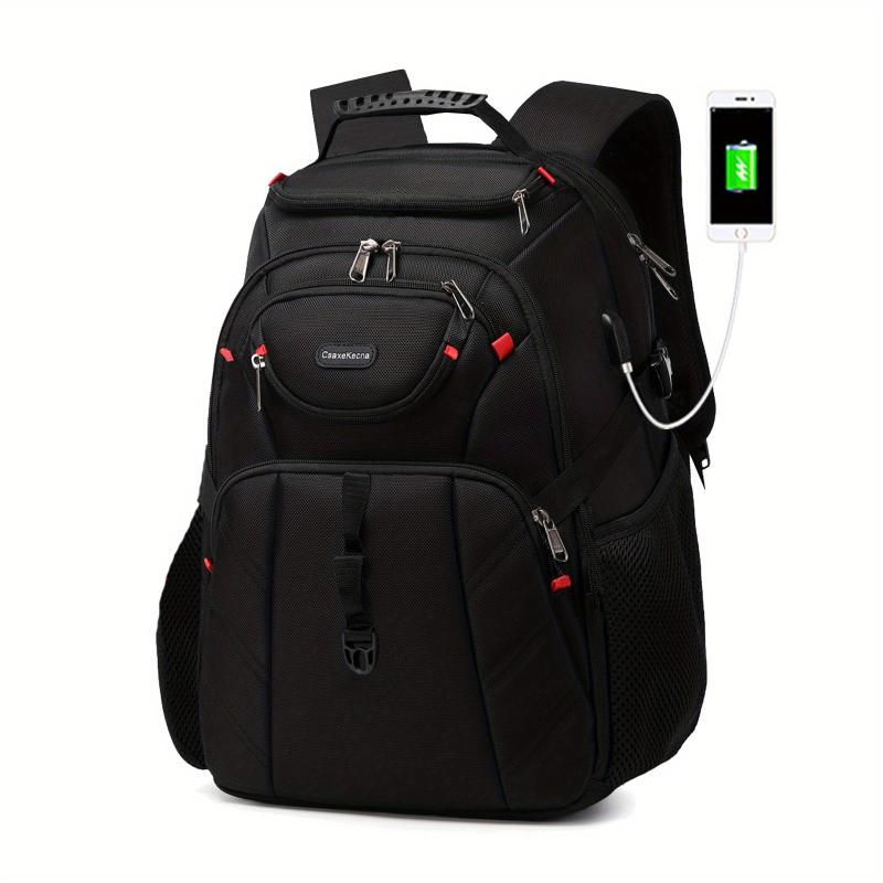 Large Capacity Backpack With USB Charging Compartment