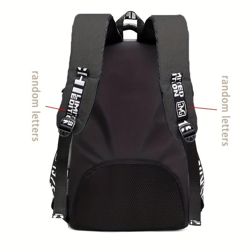 Classic Travel Backpack USB Charging Port Work Backpack Large College Gift