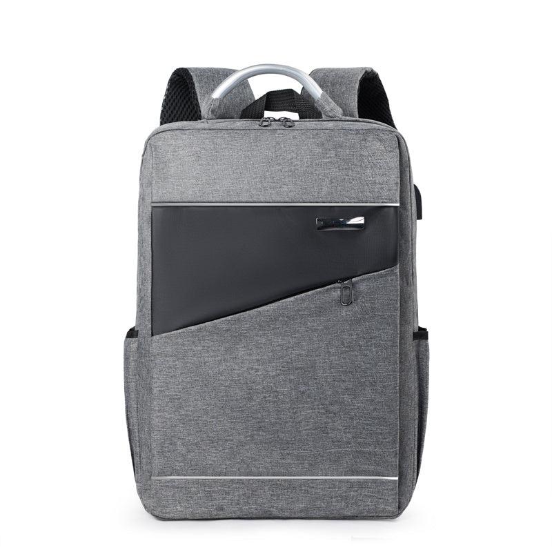 Men's Business Laptop Backpack with USB Charging Port