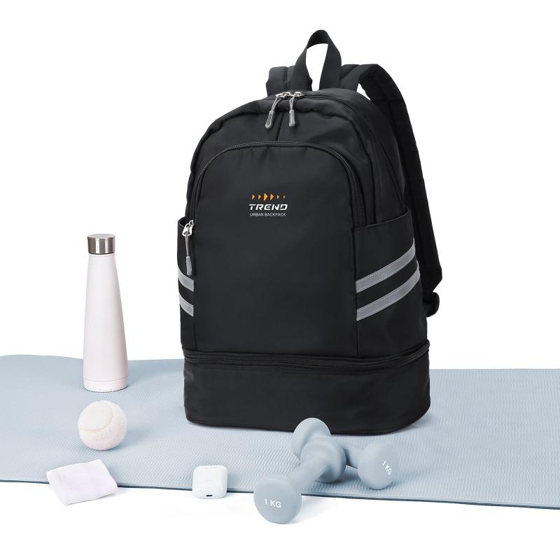 Men's Travel Backpack with Shoes Compartment & Wet Pocket