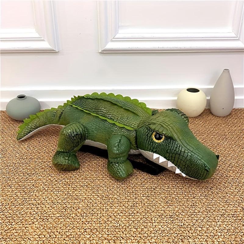 Children's Cartoon Crocodile Backpack - Colorful School Bag