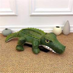 Children's Cartoon Crocodile Backpack - Colorful School Bag