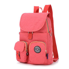 Casual Nylon Backpack for Daily Commuting