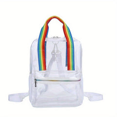 Transparent Waterproof Backpack Large Capacity Bag