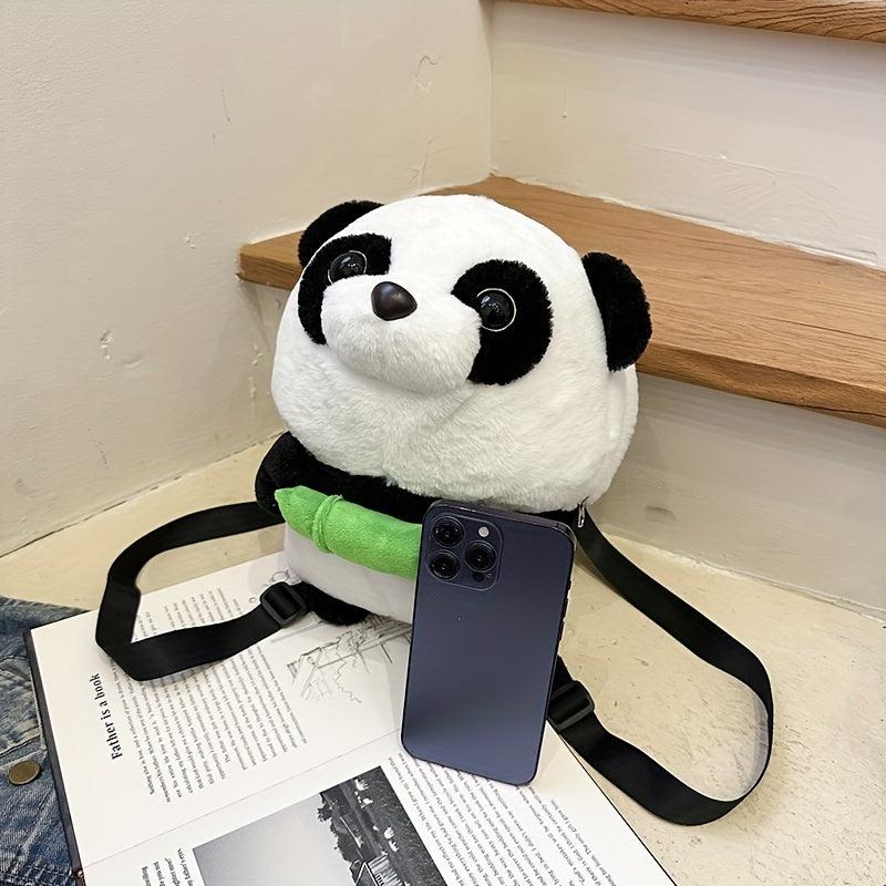 Casual Plush Panda Backpack Animal Backpack
