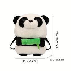 Casual Plush Panda Backpack Animal Backpack