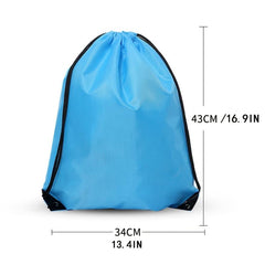 Waterproof Lightweight Drawstring Bag for Outdoor Sports