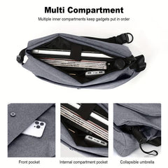 Functional Messenger Bag Crossbody Bag Men's Single Shoulder Bag