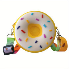 Donut Crossbody Bag Purse For Kids