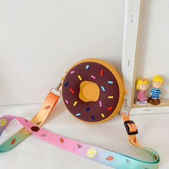 Donut Crossbody Bag Purse For Kids