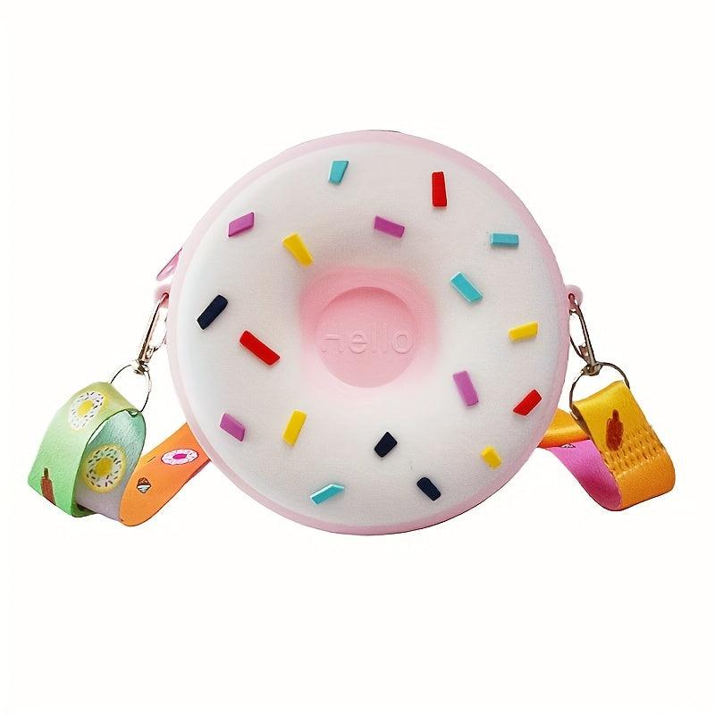 Donut Crossbody Bag Purse For Kids