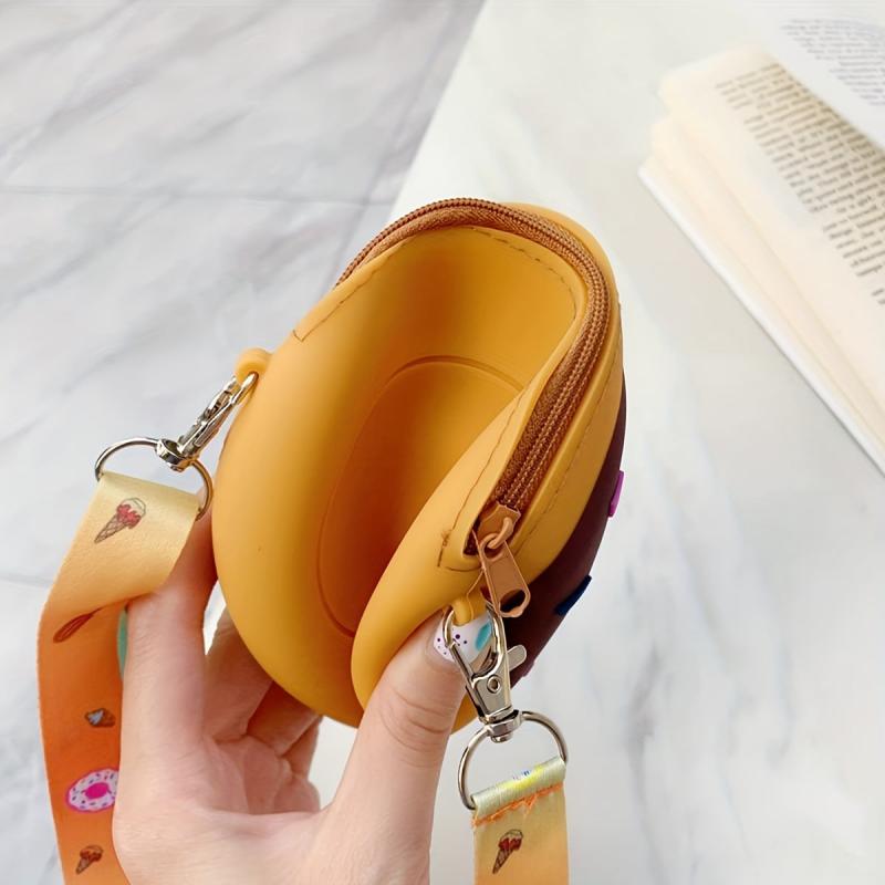 Donut Crossbody Bag Purse For Kids