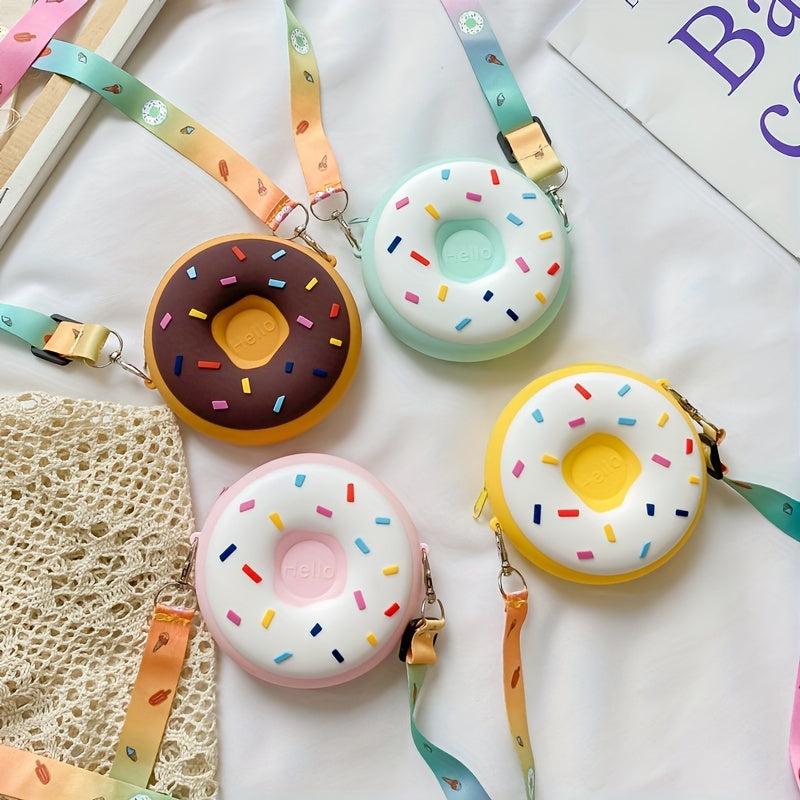 Donut Crossbody Bag Purse For Kids
