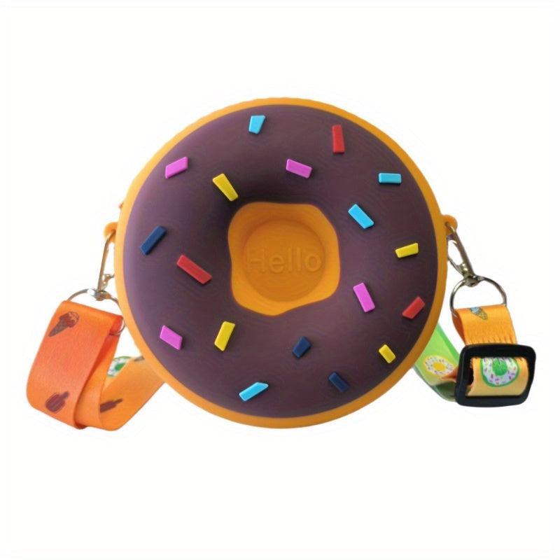 Donut Crossbody Bag Purse For Kids