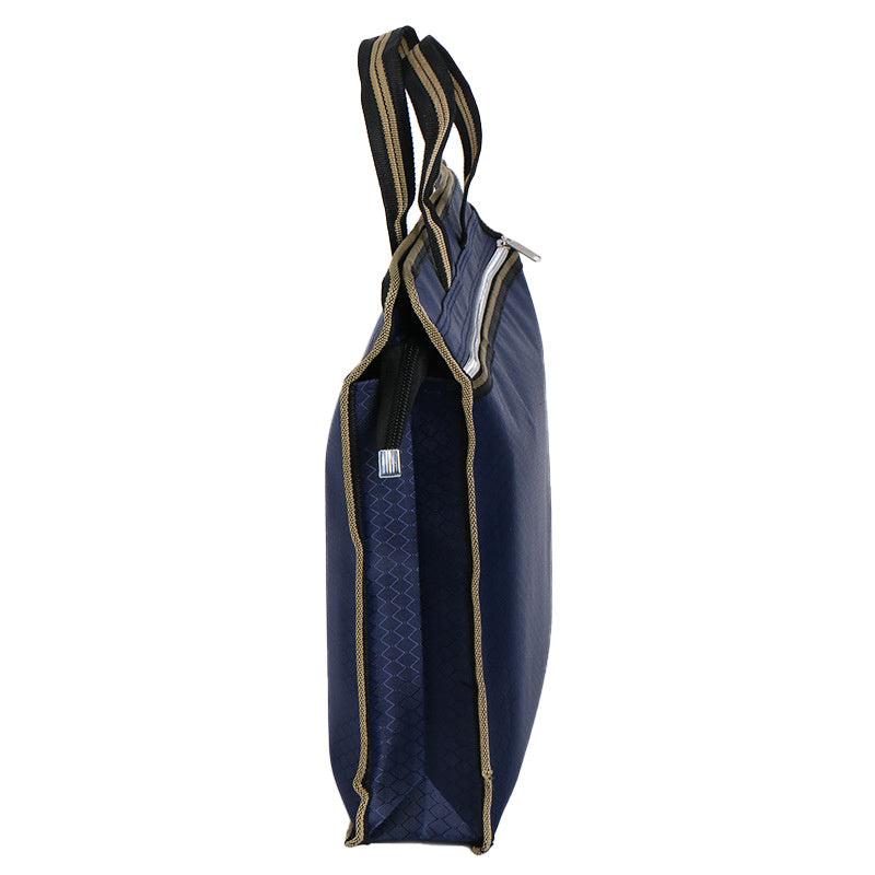 Portable Oxford Cloth File Bag Zipper Type Waterproof Briefcase