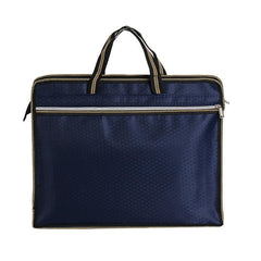 Portable Oxford Cloth File Bag Zipper Type Waterproof Briefcase