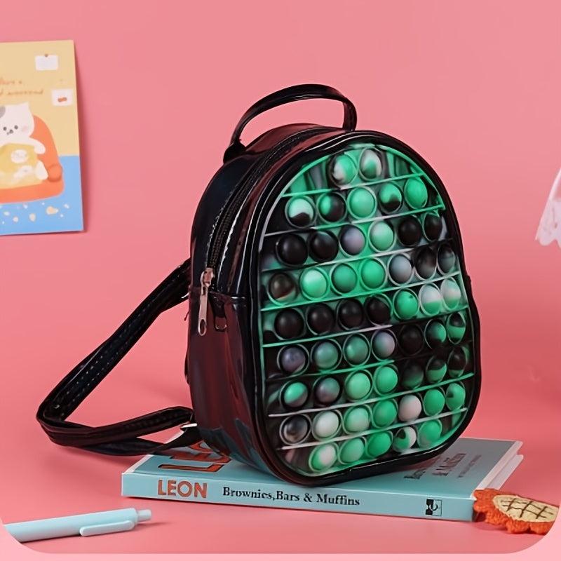 Decompression Backpack Puzzle Toy School Bag Bubble Pinch Pinch Music