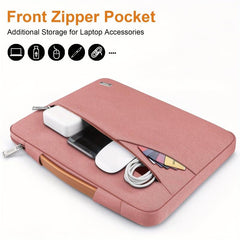 35 56 Cm Laptop Bag Shockproof Water Resistant With Handle And Pockets