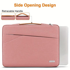 35 56 Cm Laptop Bag Shockproof Water Resistant With Handle And Pockets