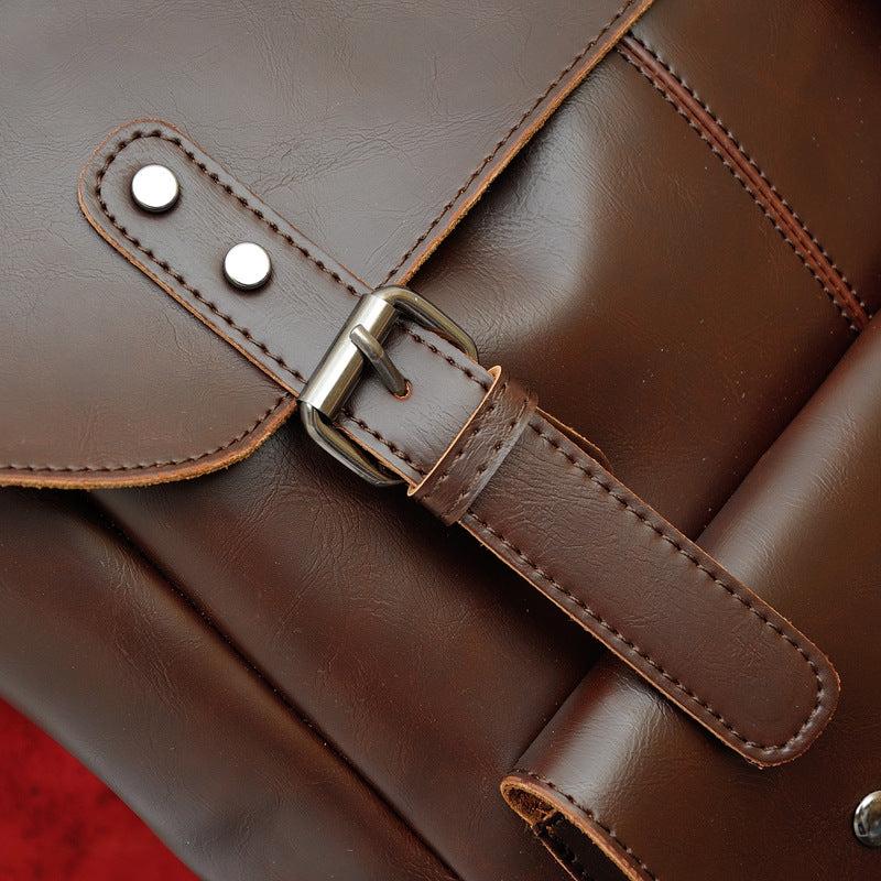 Casual Solid Backpack - Durable and Stylish Bag