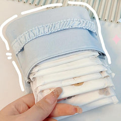 Large Capacity Sanitary Napkin Storage Bag