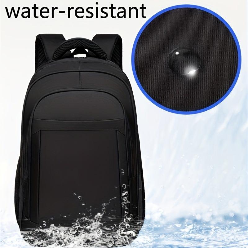 Black Backpack Large Capacity Business Travel Laptop Bag