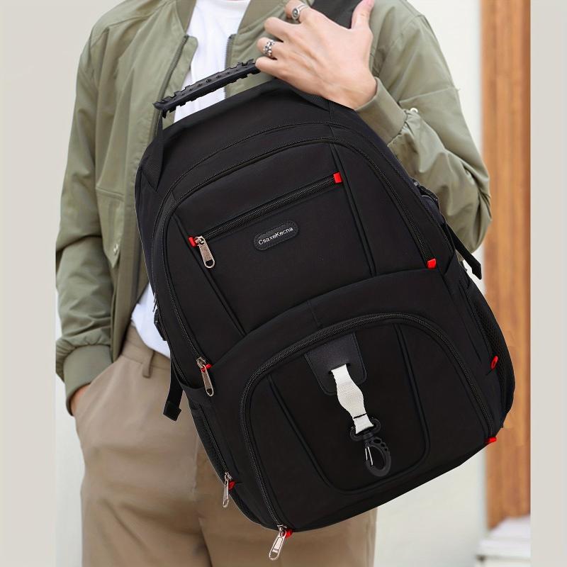 Waterproof Durable Backpack USB Charging Port Travel Student Computer Bag