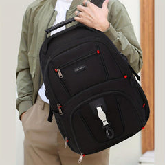 Waterproof Durable Backpack USB Charging Port Travel Student Computer Bag