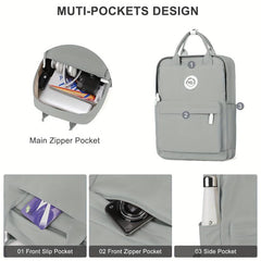 Men's Business Travel Backpack Large Capacity Computer Bag