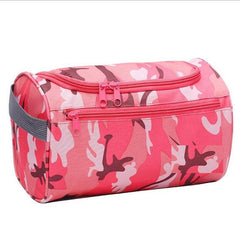 Waterproof Cosmetic Bag Travel Toiletry Bag Portable Storage With Hooks