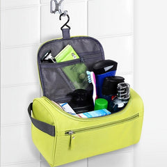 Waterproof Cosmetic Bag Travel Toiletry Bag Portable Storage With Hooks