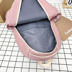 Contrast Students Large Capacity Backpack - Travel and School Bag