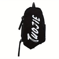 Student Backpack Letter Print Large Capacity Backpack Couple Travel Bag