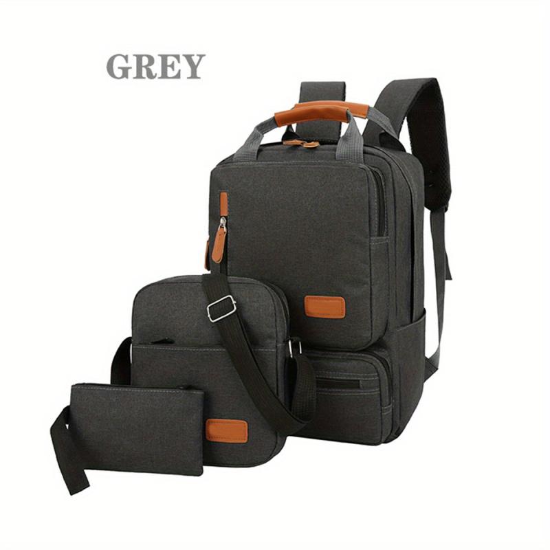3pcs Casual Outdoor Backpack Set