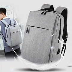 Business Casual Backpack with USB Charging Port, Computer Bag, Travel Bag