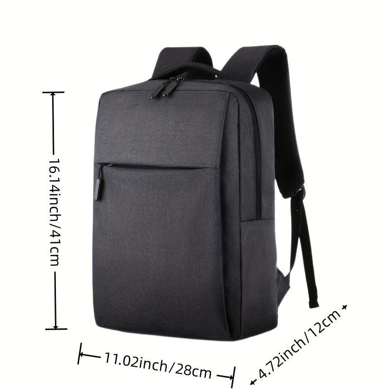 Business Casual Backpack with USB Charging Port, Computer Bag, Travel Bag