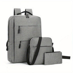 Business Casual Backpack with USB Charging Port, Computer Bag, Travel Bag