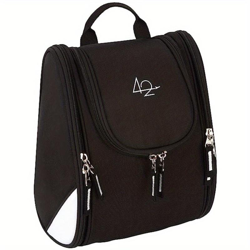 Waterproof Travel Toiletry Bag with Strong Zippers and 17 Compartments