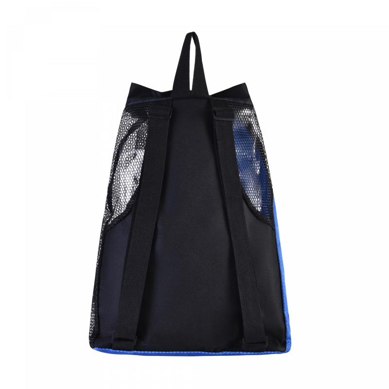 Swim Bag Mesh Drawstring Backpack Wet Pocket Beach Gym Workout Gear