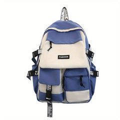 Preppy Large Capacity Backpack for School Outdoor Travel