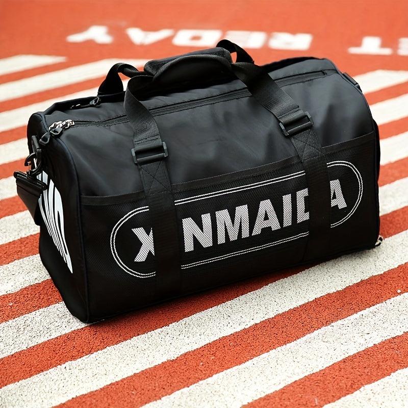 Travel Bag With Independent Shoes Storage Yoga Sports Bag