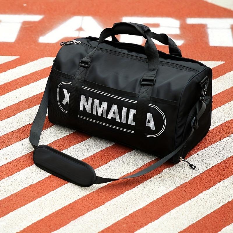 Travel Bag With Independent Shoes Storage Yoga Sports Bag